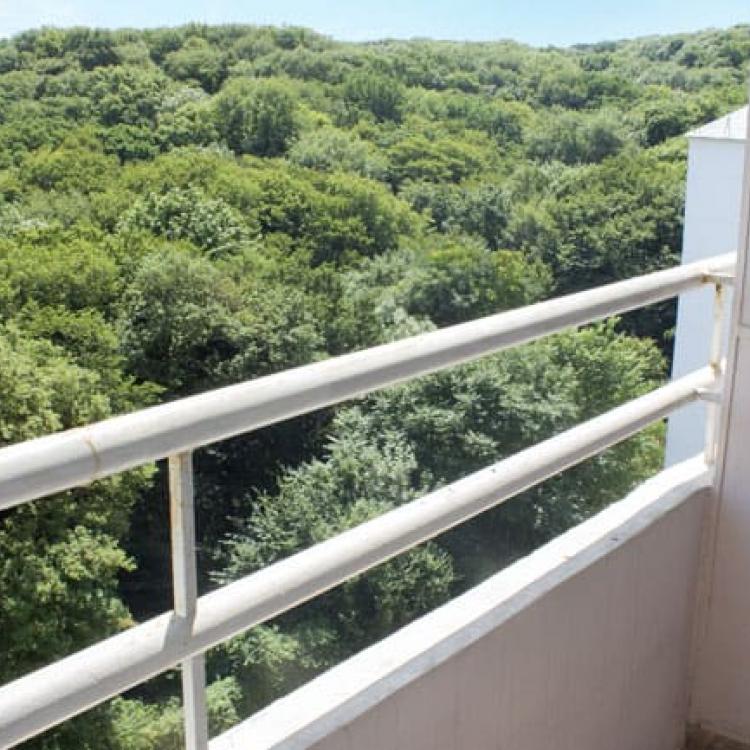 Вид с балкона номера 1 местный 1 комнатный 2 категории, Корпус 1 в санатории им. 30-летия Победы Железноводск